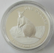 Australia 1 Dollar 2012 Kangaroo 1 Oz Silver Proof