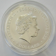 Salomonen 2 Dollars 2021 Pirate Queens Anne Bonny