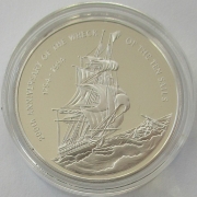 Kaiman-Inseln 2 Dollars 1994 200 Jahre Wreck of the Ten Sail