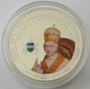Palau 1 Dollar 2009 80 Years Vatican City State Pope Leo XIII