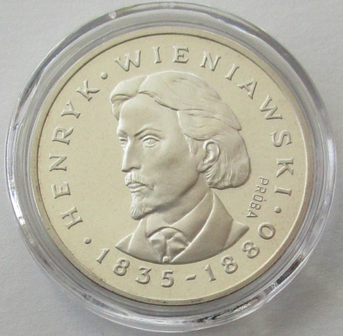 Poland 100 Zlotych 1979 Henryk Wieniawski Pattern Silver