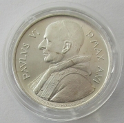 Vatican 500 Lire 1968 Cross of Ears Silver