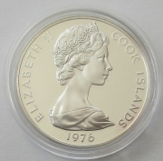 Cook-Inseln 5 Dollars 1976 Tiere Mangaialiest PP