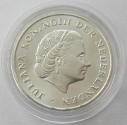 Netherlands Antilles 1 Gulden 1964 Koningin Juliana Silver
