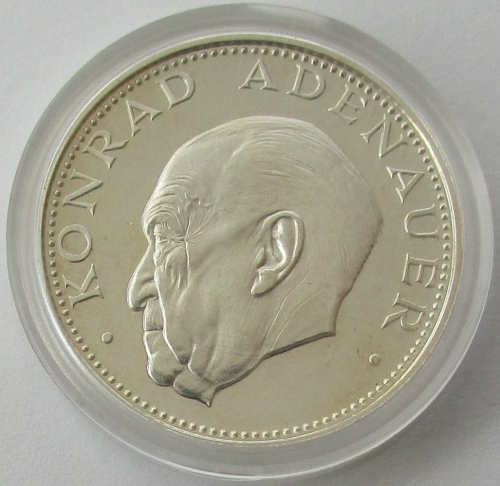 Paraguay 150 Guaranies 1974 Konrad Adenauer Silver