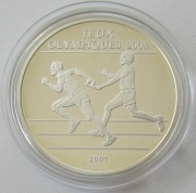 Kongo 1000 Francs 2007 Olympia Beijing Staffellauf