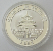 China 10 Yuan 1992 Panda 1 Oz Silver Proof