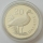 Gambia 20 Dalasis 1977 15 Years WWF Spur-Winged Goose Silver Proof