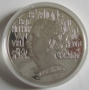 Netherlands 25 ECU 1995 Koningin Wilhelmina Silver