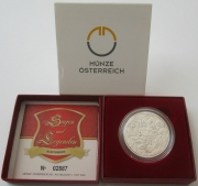 Austria 10 Euro 2011 Legends "Der Liebe...