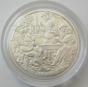 Austria 10 Euro 2011 Legends "Der Liebe Augustin" Silver Proof