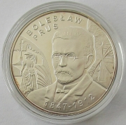 Poland 10 Zlotych 2012 Bolesław Prus Silver