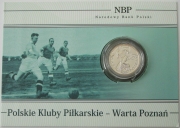 Poland 5 Zlotych 2013 Football Clubs Warta Poznań Silver