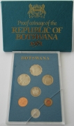 Botswana Proof Coin Set 1981