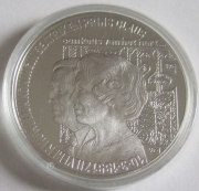 Niederlande 25 ECU 1991 Koningin Beatrix & Prins Claus