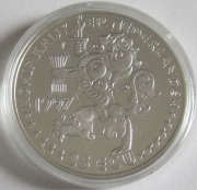 Netherlands 25 ECU 1997 300 Years Relations with Russia Silver