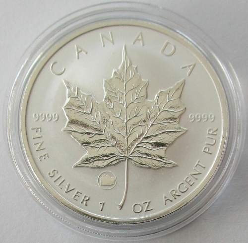 Canada 5 Dollars 2009 Maple Leaf Lunar Ox Privy 1 Oz Silver