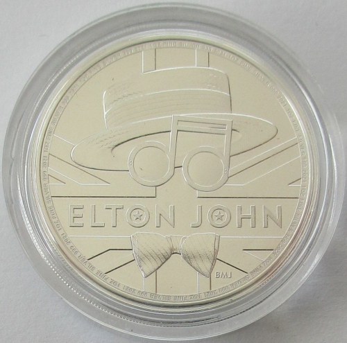 Großbritannien 2 Pounds 2021 Music Legends Elton John BU