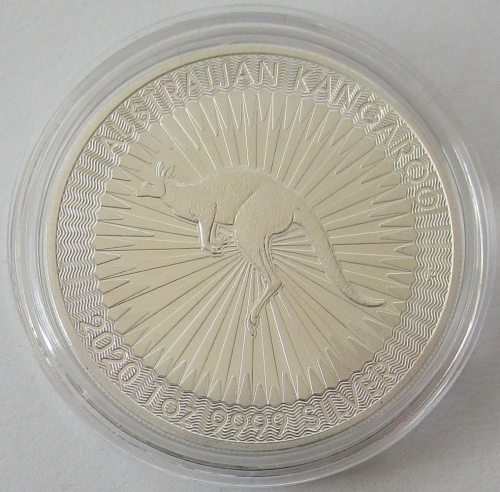 Australia 1 Dollar 2019 Australian Kangaroo 1 Oz Silver
