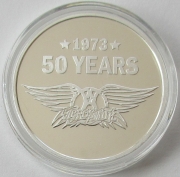 Niue 2 Dollars 2023 50 Years Aerosmith 1 Oz Silver