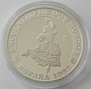 Spain 2000 Pesetas 1997 Ibero-America Dances Flamenco Silver