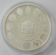 Spain 2000 Pesetas 1997 Ibero-America Dances Flamenco Silver