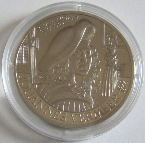 Netherlands 10 ECU 1996 Johannes Vermeer