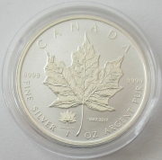 Kanada 5 Dollars 2017 Maple Leaf 150 Jahre Dominion Privy