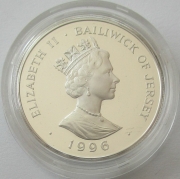 Jersey 2 Pounds 1996 Queen Elizabeth II. PP