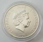 Niue 2 Dollars 2020 Disney König der Löwen Rafiki & Simba
