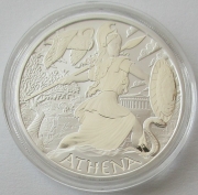 Tuvalu 1 Dollar 2022 Gods of Olympus Athena 1 Oz Silver