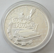 Niue 2 Dollars 2021 Back to the Future II 1 Oz Silver