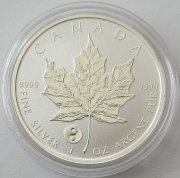 Canada 5 Dollars 2016 Maple Leaf Yin & Yang Privy 1...