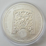 South Korea 1 Clay 2017 Chiwoo Cheonwang 1 Oz Silver