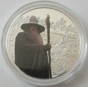 Niue 2 Dollars 2021 The Lord of the Rings Gandalf the Grey 1 Oz Silver