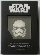 Niue 2 Dollars 2022 Chibi Star Wars Stormtrooper 1 Oz Silver