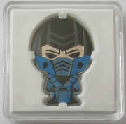 Niue 2 Dollars 2022 Chibi Mortal Kombat Sub Zero 1 Oz Silver