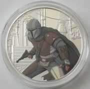 Niue 2 Dollars 2021 Star Wars Mandalorian 1 Oz Silver