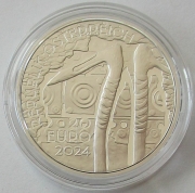 Austria 20 Euro 2024 Salt Mining The White Gold of Hallstatt 2/3 Oz Silver