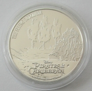Niue 2 Dollars 2021 Disney Pirates of the Caribbean Flying Dutchman 1 Oz Silver