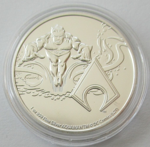 Niue 2 Dollars 2022 DC Comics Aquaman