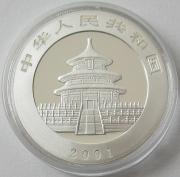 China 10 Yuan 2001 Panda "D"
