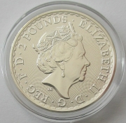 Großbritannien 2 Pounds 2022 Britannia