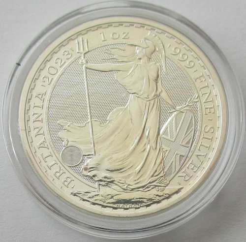 United Kingdom 2 Pounds 2023 Britannia 1 Oz Silver