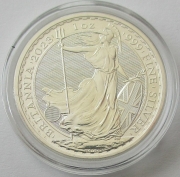 United Kingdom 2 Pounds 2023 Britannia 1 Oz Silver