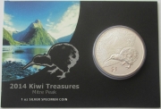 Neuseeland 1 Dollar 2014 Kiwi