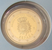Spanien 2 Euro 2024 200 Jahre Polizei PP