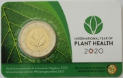Belgien 2 Euro 2020 Jahr der Pflanzengesundheit BU