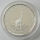 Equatorial Guinea 1000 Francos 2022 Giraffe 1 Oz Silver