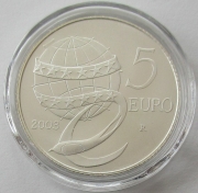 Italien 5 Euro 2003 1 Jahr Währungsunion BU